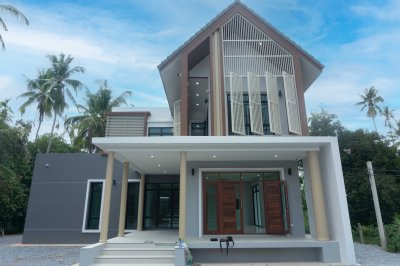 DE-002 บ้านเดี่ยว บ้านชั้นเดียว (Modern Tropical Style)