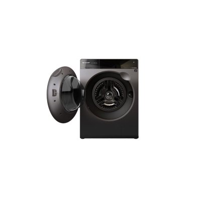 SHARP เครื่องซักอบผ้าฝาหน้า  10.5/7 กก. INVERTER รุ่น  ES-DK1054PT-S