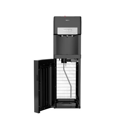 TOSHIBA 3-Temperature Water Dispenser with Bottom Tank, Model RWF-W2035UVBTH (K), Black.