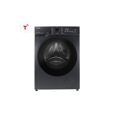 TOSHIBA Front-Loading Washer-Dryer, Model TWD-T21BU115UWT(MG), Washing Capacity 10.5 kg, Drying Capacity 7 kg.