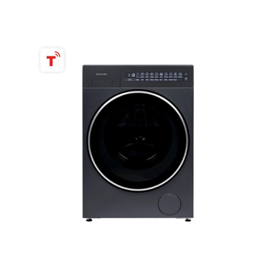 TOSHIBA เครื่องซักผ้าฝาหน้า รุ่น TWD-T35BP160MWT(MG) ขนาด ซัก 15 อบ 9 Kg.