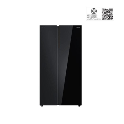 TOSHIBA Side by Side Refrigerator, 25.1 cu ft, Model GR-RS905WIA-PGTH(22)