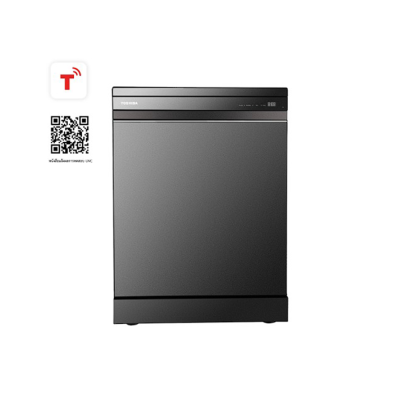 TOSHIBA Dishwasher Model DW-15F6(G) accommodates 15 place settings.