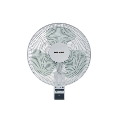 TOSHIBA Wall Fan, Model F-AWY60TH (W), 16 inches.