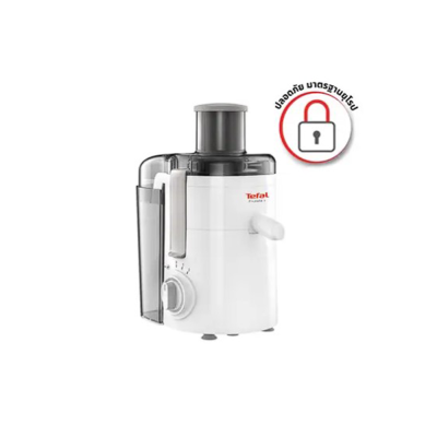 TEFAL เครื่องสกัดน้ำผักและผลไม้ รุ่น ZE370138 สีขาว 350 วัตต์ ความจุ 0.95 ลิตร