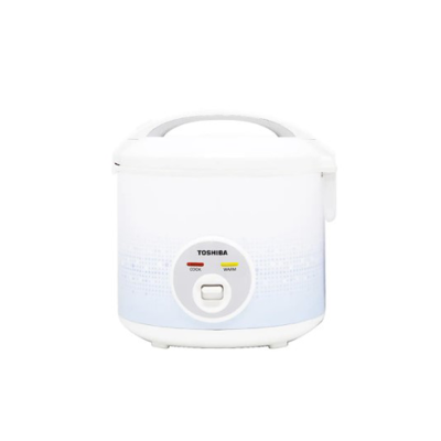 TOSHIBA Rice Cooker with Keep Warm Function, Model RC-T18JA(B), 1.8 Liter Capacity.