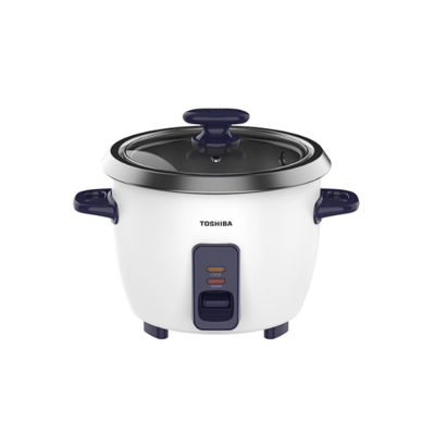 TOSHIBA  หม้อหุงข้าว รุ่น RC-6MHUTH(B) ความจุ 0.6 ลิตร