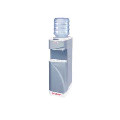 SHARP Hot and Cold Water Dispenser, Top Tank, Two-Tone (Gray-White), Model SB-210S