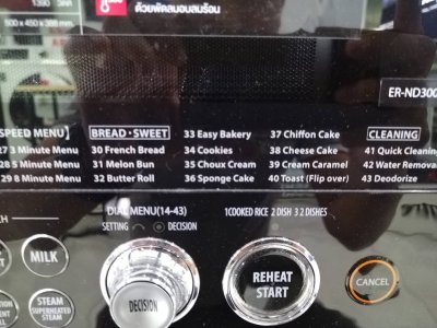 TOSHIBA เตาอบไมโครเวฟ Inverter รุ่น ER-ND300C(R) ขนาด 30 ลิตร