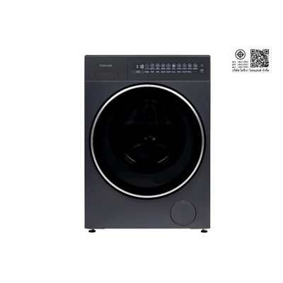 TOSHIBA เครื่องซักผ้าฝาหน้า รุ่น TWD-T35BP160MWT(MG) ขนาด ซัก 15 อบ 9 Kg.