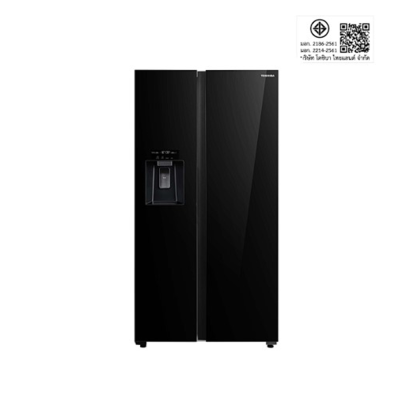 TOSHIBA ตู้เย็น Side by Side  ขนาด 20 คิว  รุ่น GR-RS755WIA-PGTH(22)