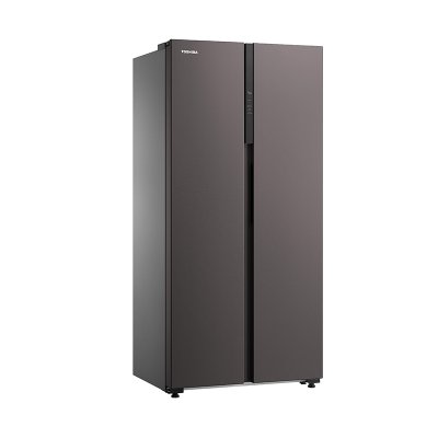 TOSHIBA side-by-side refrigerator GR-RS600WI-PMT(37), 16.2 cubic feet.