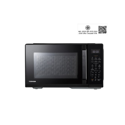 TOSHIBA ไมโครเวฟ-ย่างระบบดิจิตอล รุ่น MW3-EG25PE(BK) ความจุ 25 ลิตร