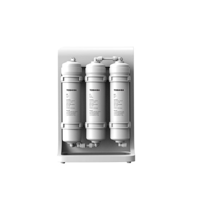TOSHIBA เครื่องกรองน้ำ รุ่น TWP-N2041UUFTH(W) ประเภทติดตั้งใต้ซิงค์ล้างจาน UF