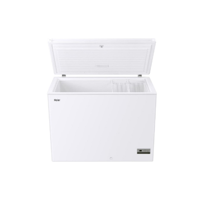 HAIER Dual-System Refrigerator, Model HCF-300DP, 8.9 cubic feet, White.