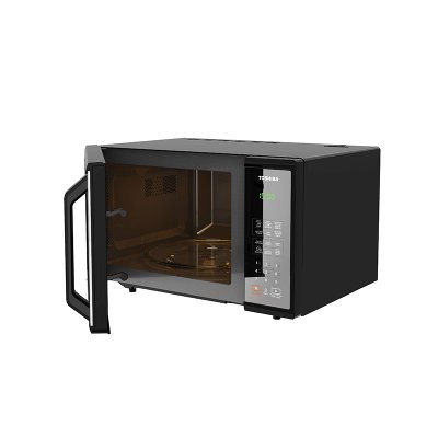 TOSHIBA Digital Microwave Oven, Model MM-EM25PE(BM), 25 Liter Capacity.