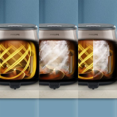 PHILIPS หม้อทอดไฟฟ้าขนาด 7.2 ลิตร รุ่น NA543/00