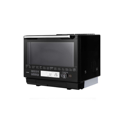 TOSHIBA Digital Microwave Oven with Grill, Baking, and Steaming Function, Model ER-TD5000C(K), 30 Liter Capacity.