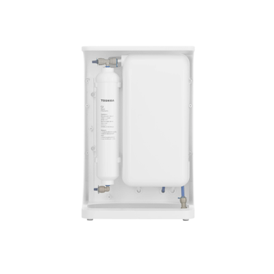 TOSHIBA Water Purifier, Model TWP-N2041UTH(W), Under-Sink RO Type.