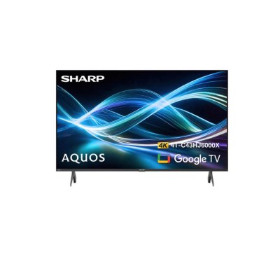 SHARP 43"  4K, LED, GOOGLE TV รุ่น 4T-C43HJ6000X