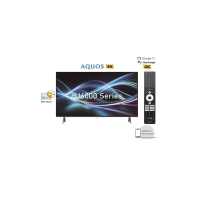 SHARP 50"  4K, LED, GOOGLE TV รุ่น 4T-C50HJ6000X