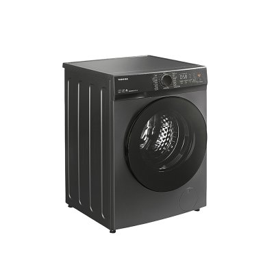 TOSHIBA front-load washing machine, model TWD-T21BU140UWT(MG), 13 kg washing capacity, 8 kg drying capacity.