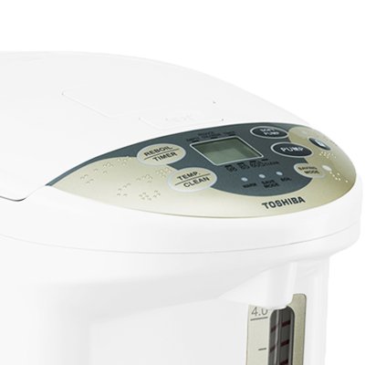 TOSHIBA Digital Electric Kettle, Model PLK-45SF(WT)A, 4.5 Liters.