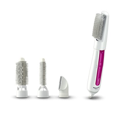 PANASONIC ที่หนีบผมและแปรงหวีผมไฟฟ้า รุ่น EH-KE46VPL