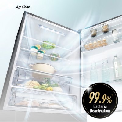 PANASONIC  ตู้เย็นแบบช่องแช่แข็งด้านล่าง 2 ประตู 380 ลิตร (13.4Q) รุ่น NR-BX421BPST