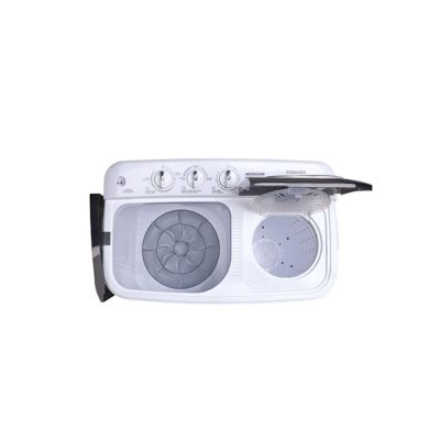 TOSHIBA เครื่องซักผ้า 2 ถัง รุ่น VH-H85MT ความจุ 7.5 กก.