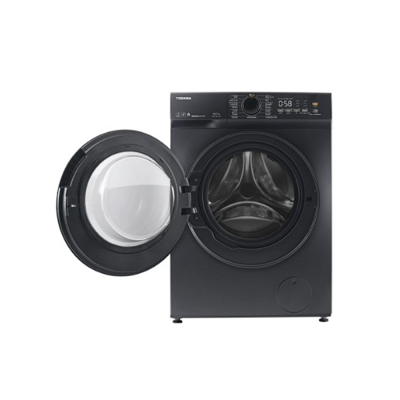 TOSHIBA Front-Loading Washer-Dryer, Model TWD-T21BU115UWT(MG), Washing Capacity 10.5 kg, Drying Capacity 7 kg.