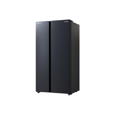 TOSHIBA Side by Side Refrigerator, 25.1 cu ft, Model GR-RS910WI-PMTH(06)
