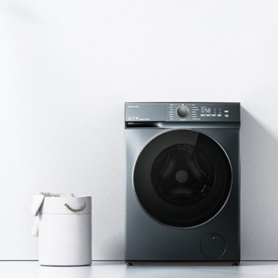 TOSHIBA เครื่องซักผ้าฝาหน้าขนาด 10.5 KG รุ่น TW-T21BU115UWT(MG)