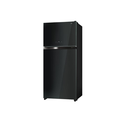 TOSHIBA 2-door refrigerator, model GR-RT835WE-PGTH(XK), 21.5 cubic feet.