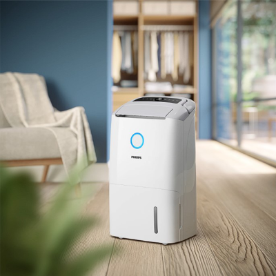 PHILIPS dehumidifier and purifier เครื่องลดความชื้นและฟอกอากาศแบบ 2 in-1 รุ่น DE5305/11