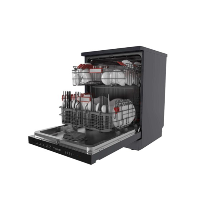 TOSHIBA Dishwasher Model DW-15F6(G) accommodates 15 place settings.