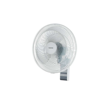 TOSHIBA Wall Fan, Model F-AWY60TH (W), 16 inches.