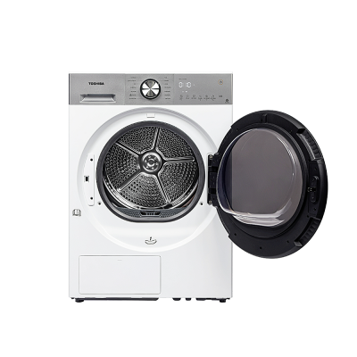 TOSHIBA Clothes Dryer, Model TD-T33B120HWT(WS), 11 kg capacity.