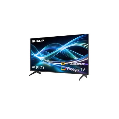 SHARP 50"  4K, LED, GOOGLE TV รุ่น 4T-C50HJ6000X
