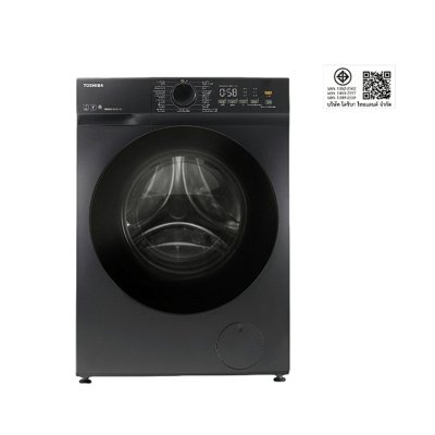 TOSHIBA front-load washing machine, model TWD-T21BU140UWT(MG), 13 kg washing capacity, 8 kg drying capacity.