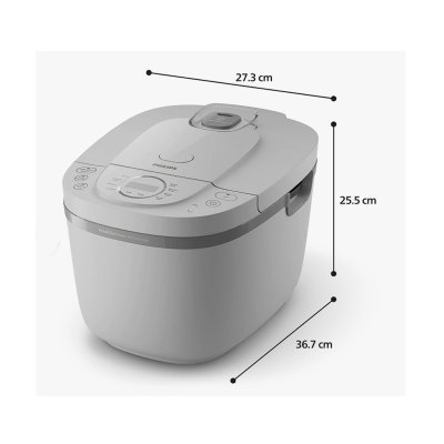 PHILIPS Digital Rice Cooker, 1.8 Liter, Model HD4719/32