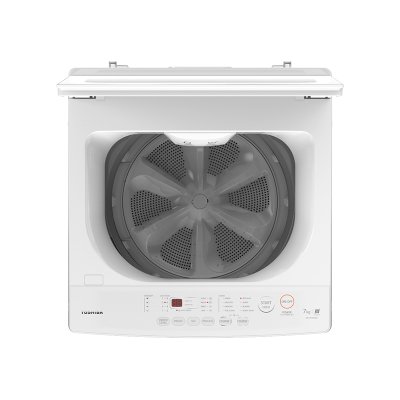 TOSHIBA Top-Loading Washing Machine, Model AW-M901BT(WW), 8 kg capacity.