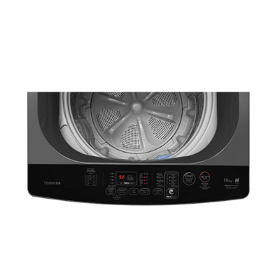 TOSHIBA Top-Loading Washing Machine with Inverter System AW-DM1100PT(MK), 10 kg capacity.