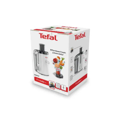 TEFAL เครื่องสกัดน้ำผักและผลไม้ รุ่น ZE370138 สีขาว 350 วัตต์ ความจุ 0.95 ลิตร
