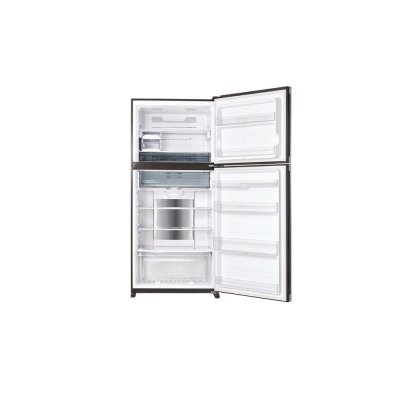 SHARP 2-Door Refrigerator, 21.5 Cu. Ft., Inverter, Model SJ-X600TP2-SL, Silver