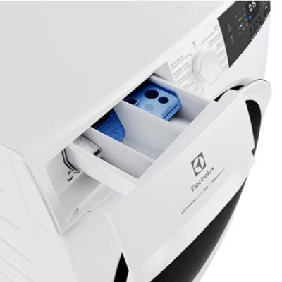 ELECTROLUX UltimateCare Washer and Dryer, Model EWW8024P3WC, 8 kg washing capacity, 5 kg drying capacity.