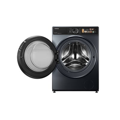 TOSHIBA front-loading washer-dryer, model TWD-T25BZP140MWT(MG), washing capacity 13 kg, drying capacity 8 kg.