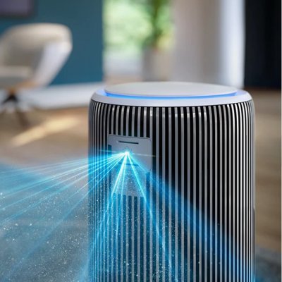 Philips Air Purifier AC3220/10 is suitable for rooms up to 135 sq.m.