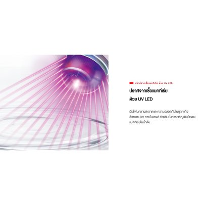 TOSHIBA 3-Temperature Water Dispenser with Bottom Tank, Model RWF-W2035UVBTH (K), Black.