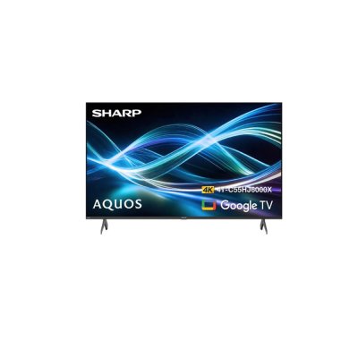SHARP LED GOOGLE TV 4K 55 นิ้ว รุ่น 4T-C55HJ6000X